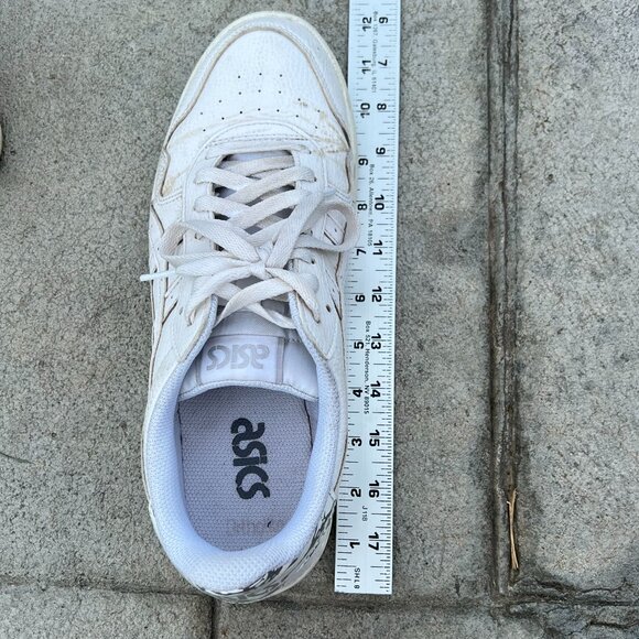 ASICS ortholite women’s running shoes size 11 US, side 9 UK white vintage S125 - Picture 6 of 13